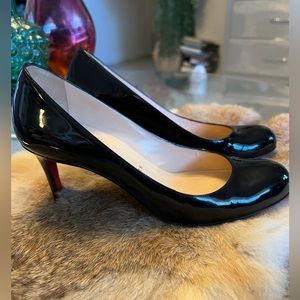 Christian Louboutin Patent
Leather Pumps It 37 black 85mm
